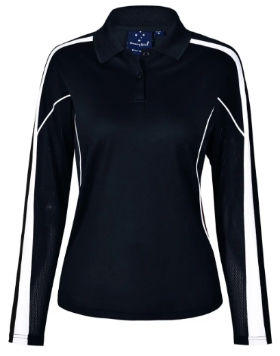 Picture of Winning Spirit, Ladies TrueDry L/S Polo